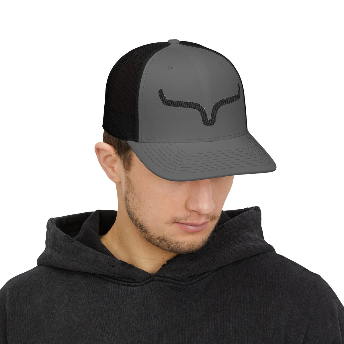 Gorra Trucker | Logo Longhorn Rústico Snapback