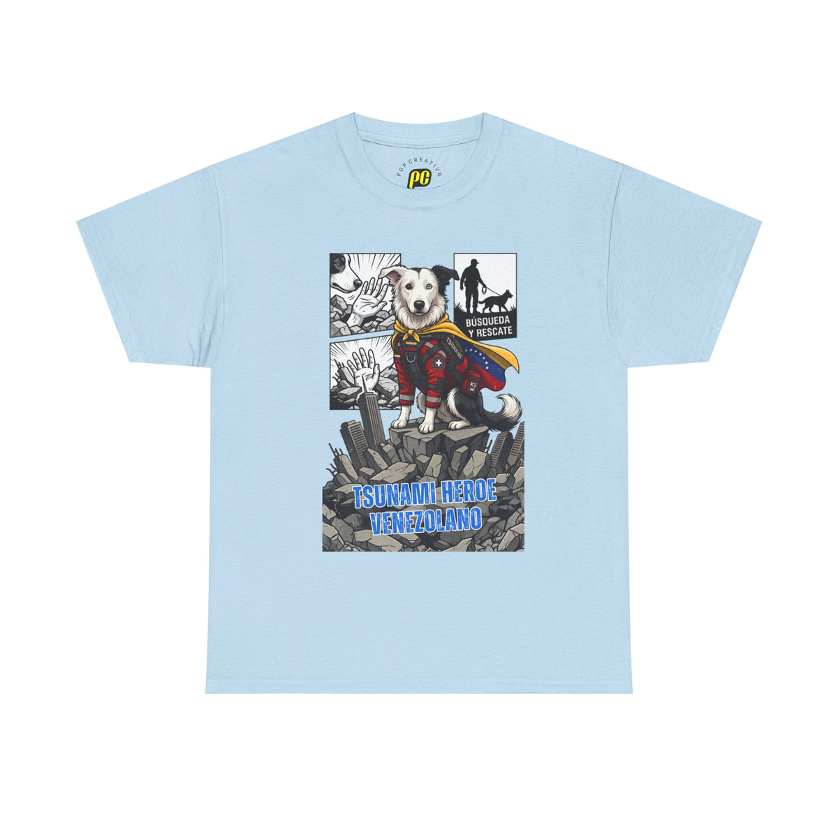 Franela Unisex Algodón Pesado | Camiseta Clásica