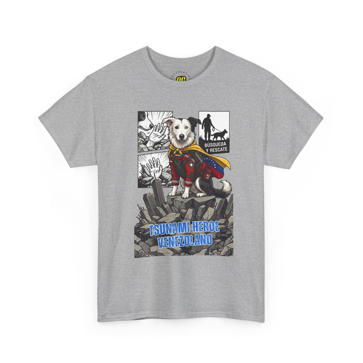 Franela Unisex Algodón Pesado | Camiseta Clásica