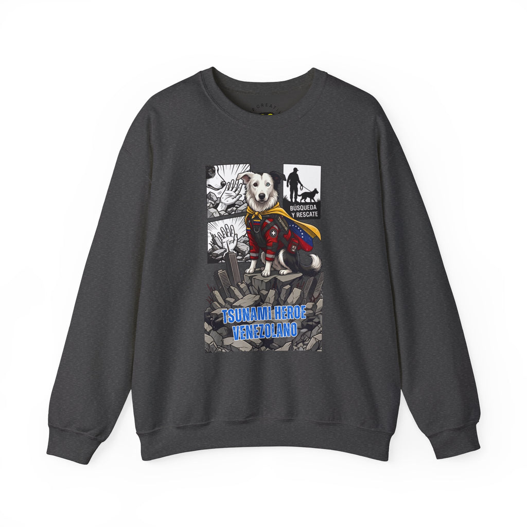 Sudadera Unisex Cuello Redondo | Heavy Blend Algodón y Poliéster