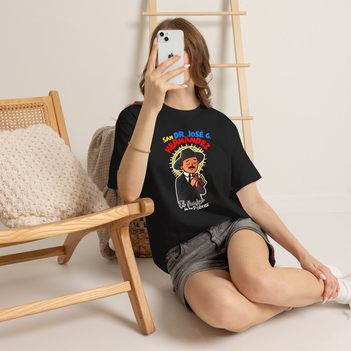 Franela San José Gregorio Hernández | Camiseta Católica Retro Venezolana