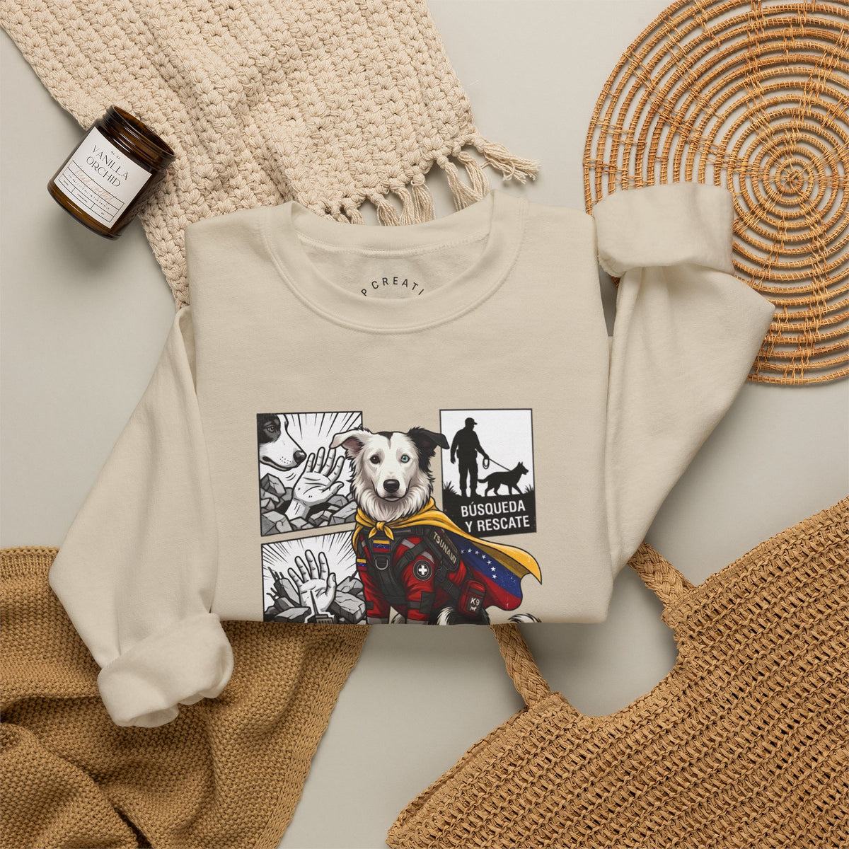 Sudadera Unisex Cuello Redondo | Heavy Blend Algodón y Poliéster