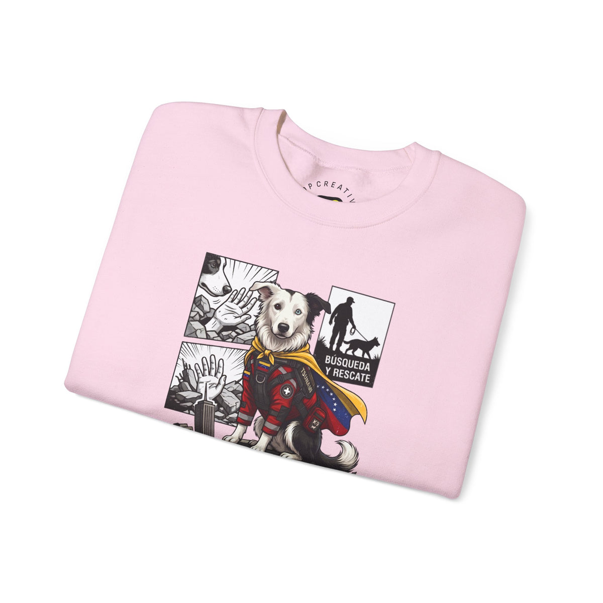 Sudadera Unisex Cuello Redondo | Heavy Blend Algodón y Poliéster