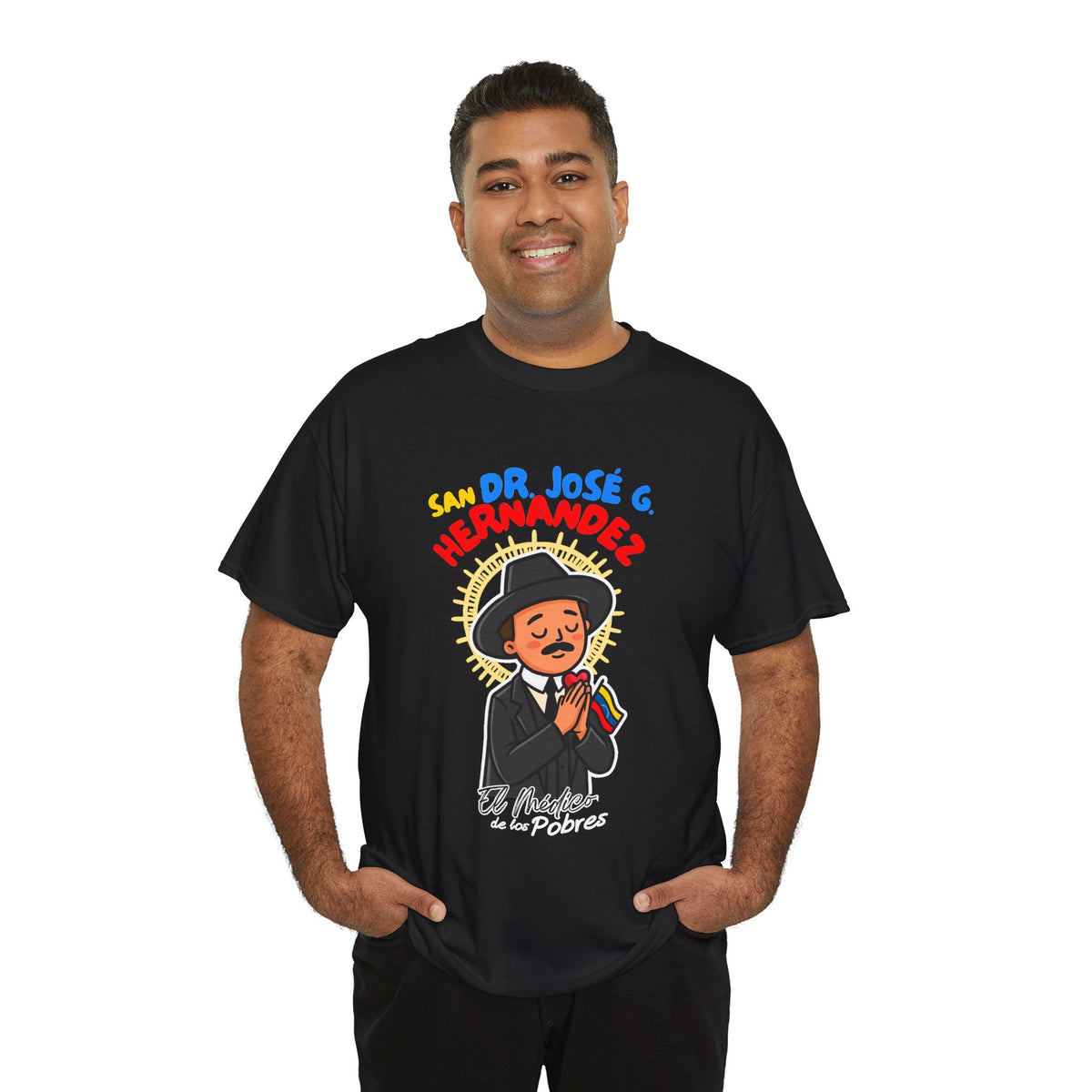 Franela San José Gregorio Hernández | Camiseta Católica Retro Venezolana