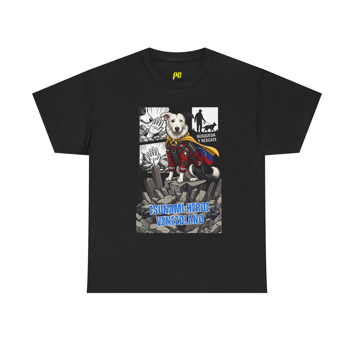 Franela Unisex Algodón Pesado | Camiseta Clásica