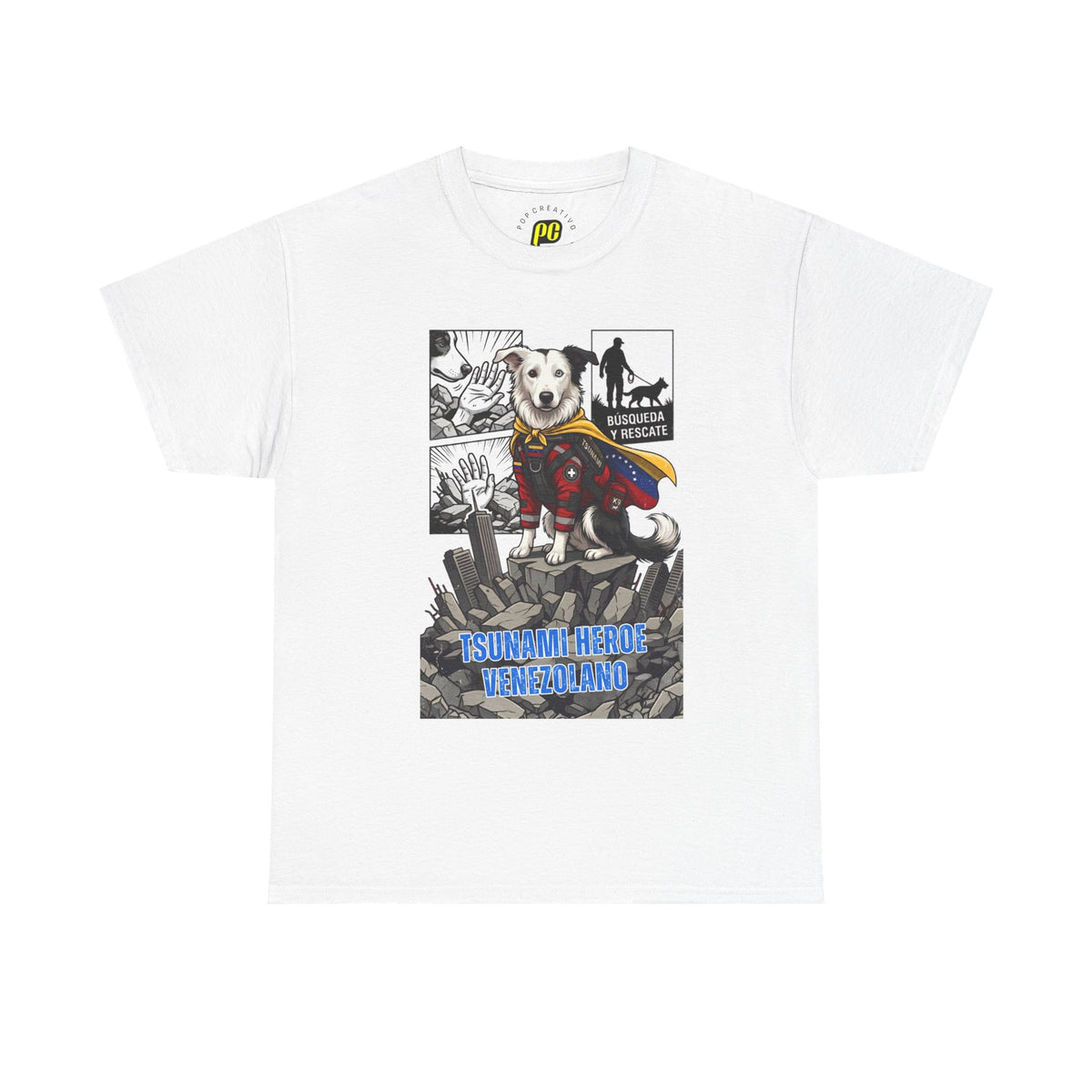 Franela Unisex Algodón Pesado | Camiseta Clásica