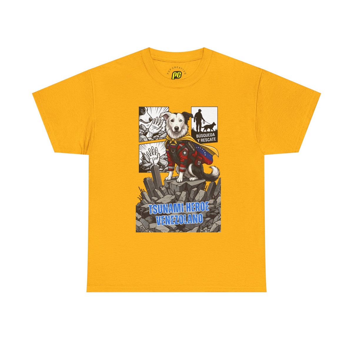 Franela Unisex Algodón Pesado | Camiseta Clásica