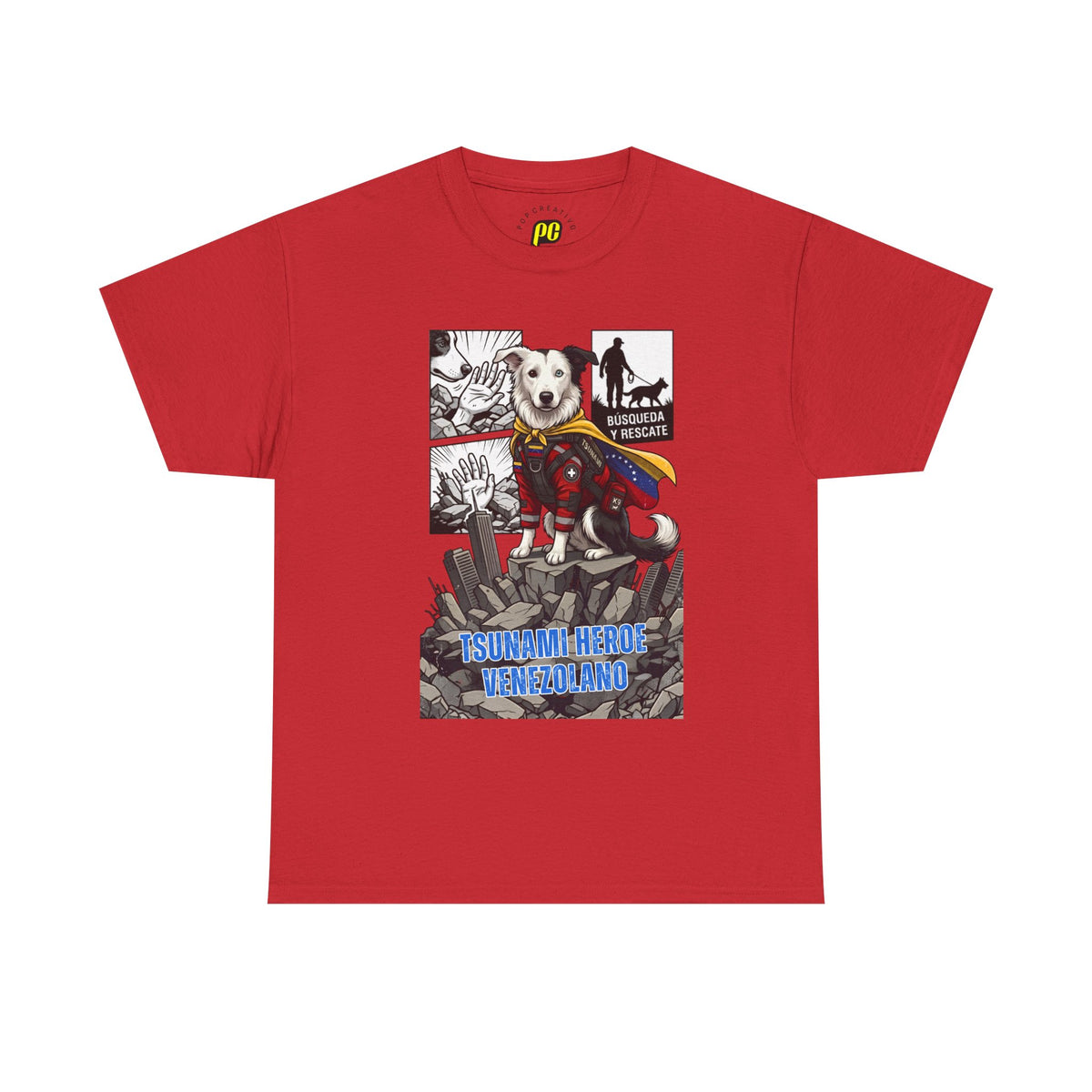 Franela Unisex Algodón Pesado | Camiseta Clásica
