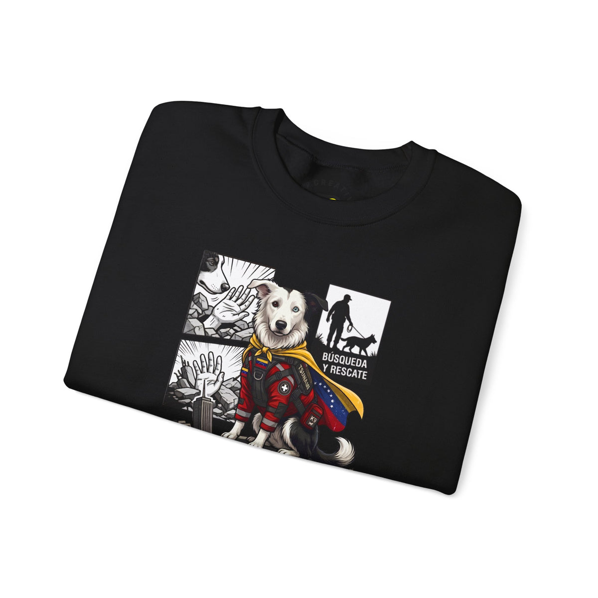 Sudadera Unisex Cuello Redondo | Heavy Blend Algodón y Poliéster