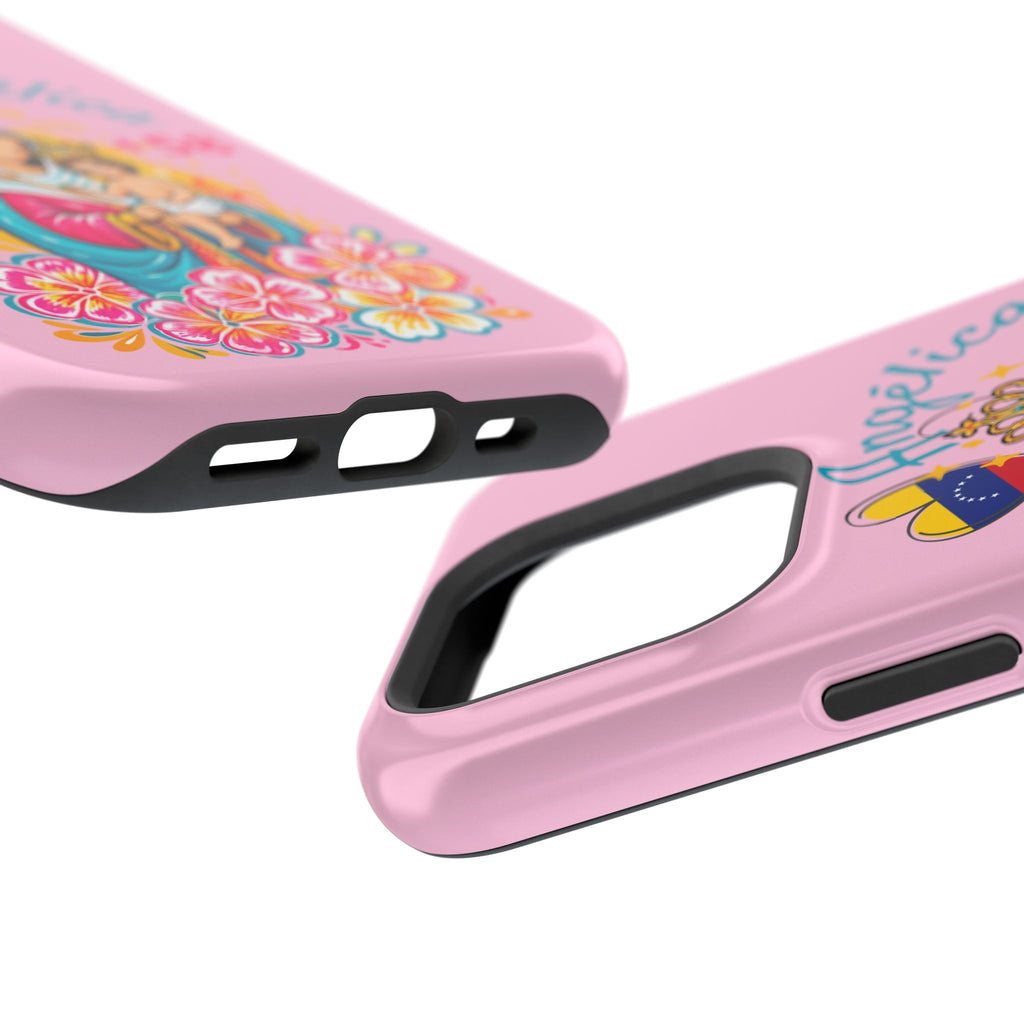 Funda Personalizada con Nombre Virgen de Chiquinquirá Phone Case