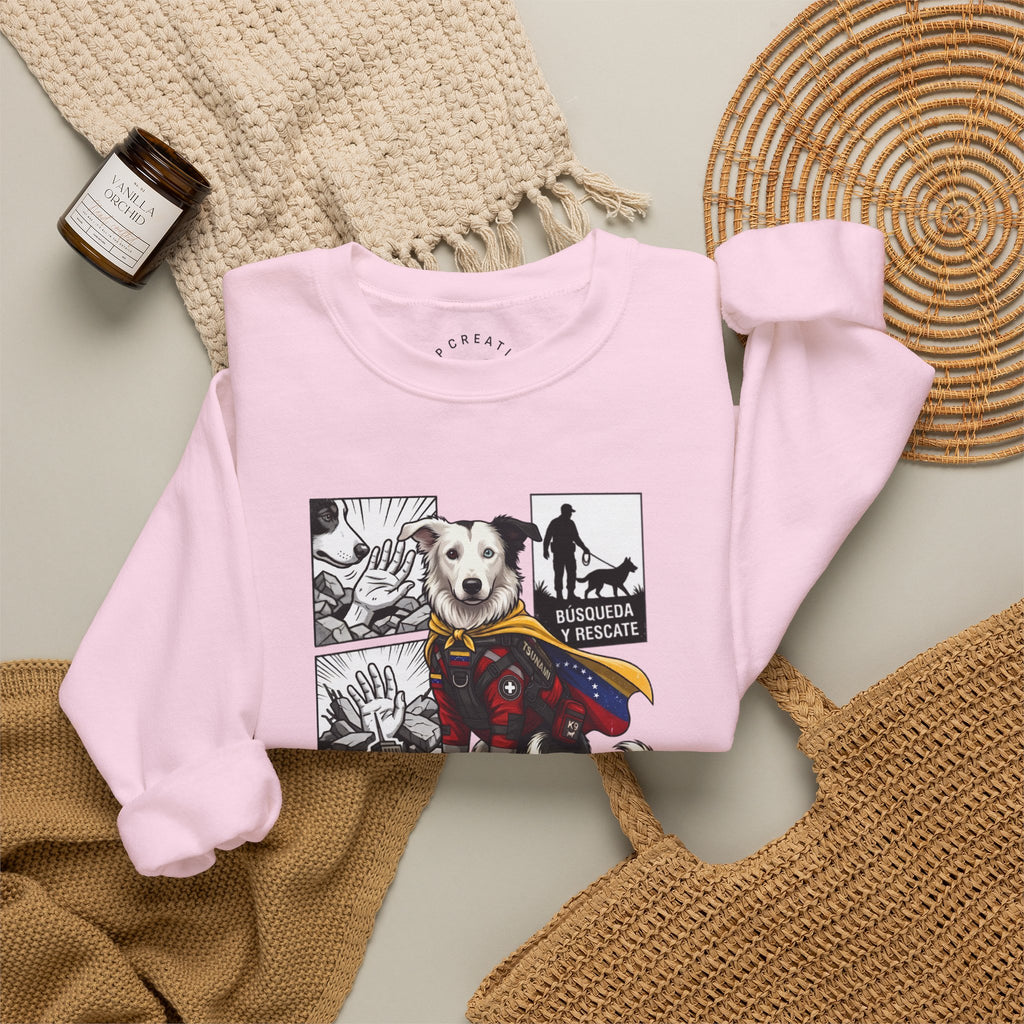Sudadera Unisex Cuello Redondo | Heavy Blend Algodón y Poliéster