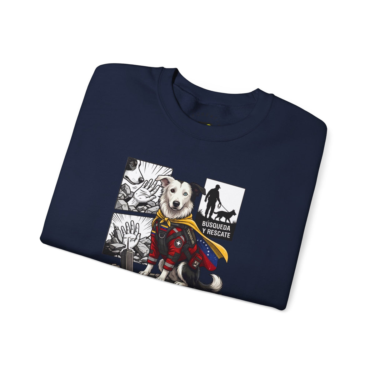 Sudadera Unisex Cuello Redondo | Heavy Blend Algodón y Poliéster