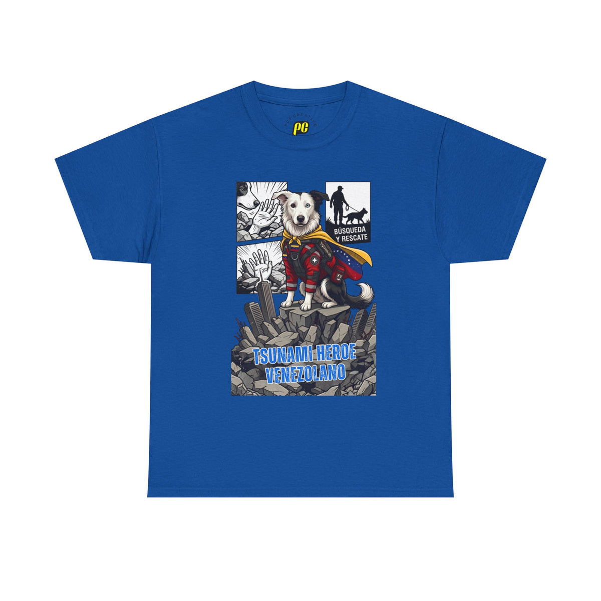 Franela Unisex Algodón Pesado | Camiseta Clásica