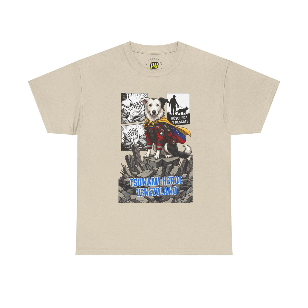 Franela Unisex Algodón Pesado | Camiseta Clásica