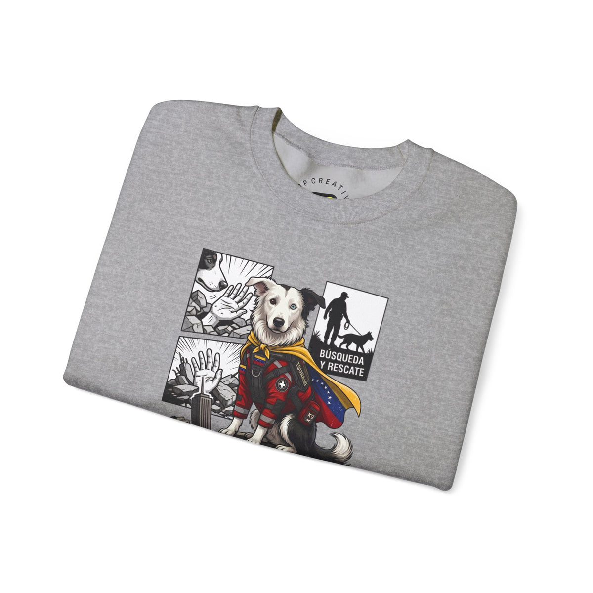 Sudadera Unisex Cuello Redondo | Heavy Blend Algodón y Poliéster