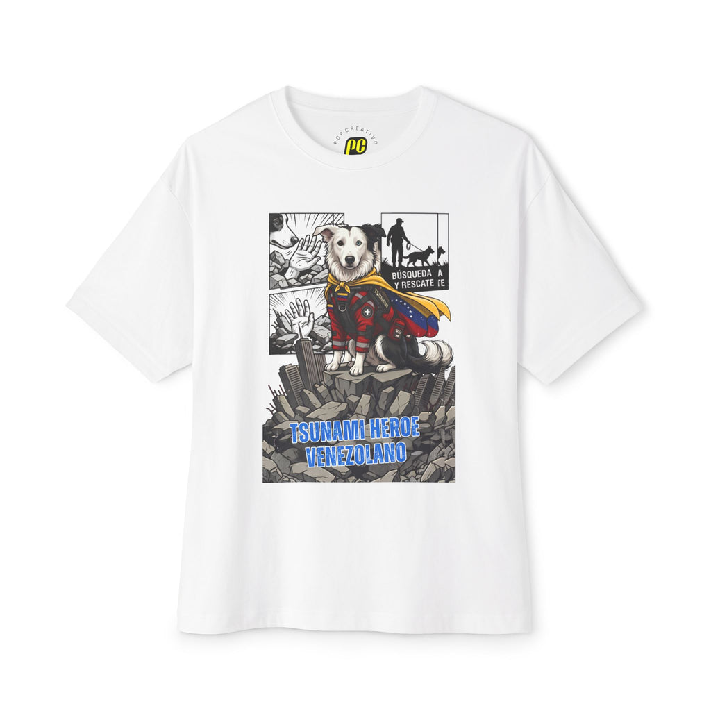 Franela Oversize Unisex | Camiseta Boxy de Algodón