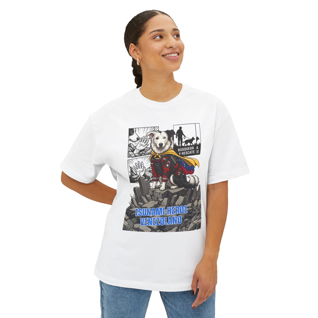 Franela Oversize Unisex | Camiseta Boxy de Algodón