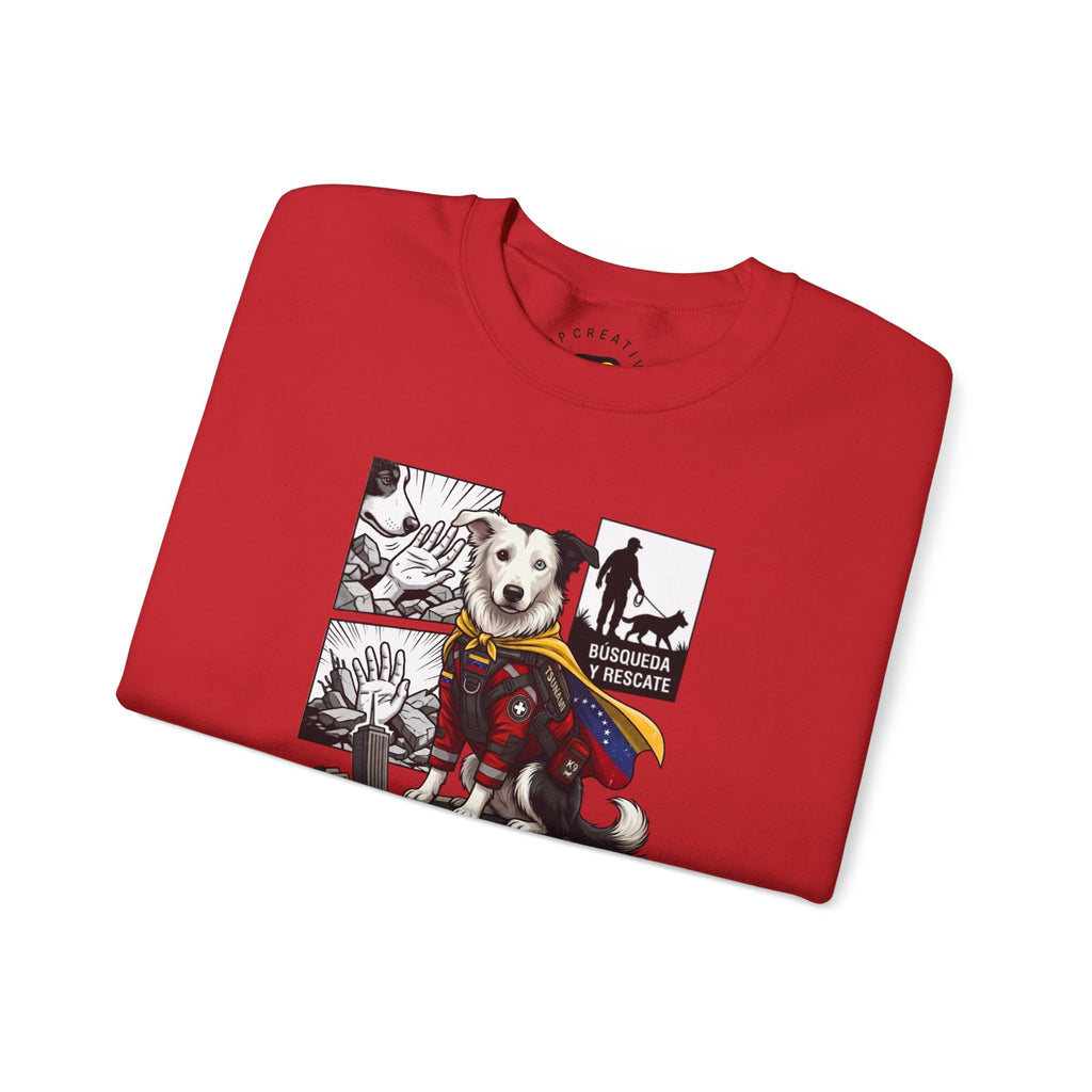 Sudadera Unisex Cuello Redondo | Heavy Blend Algodón y Poliéster