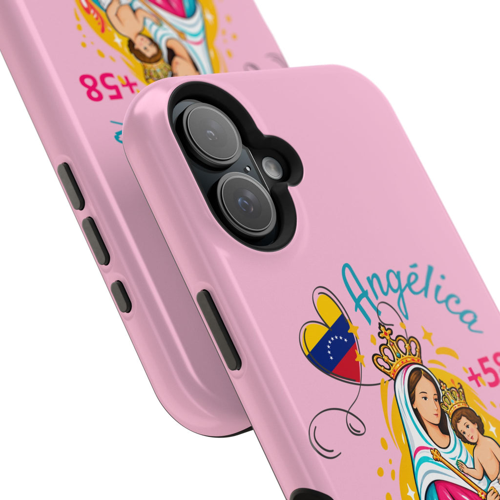 Funda Personalizada con Nombre Virgen de Chiquinquirá Phone Case