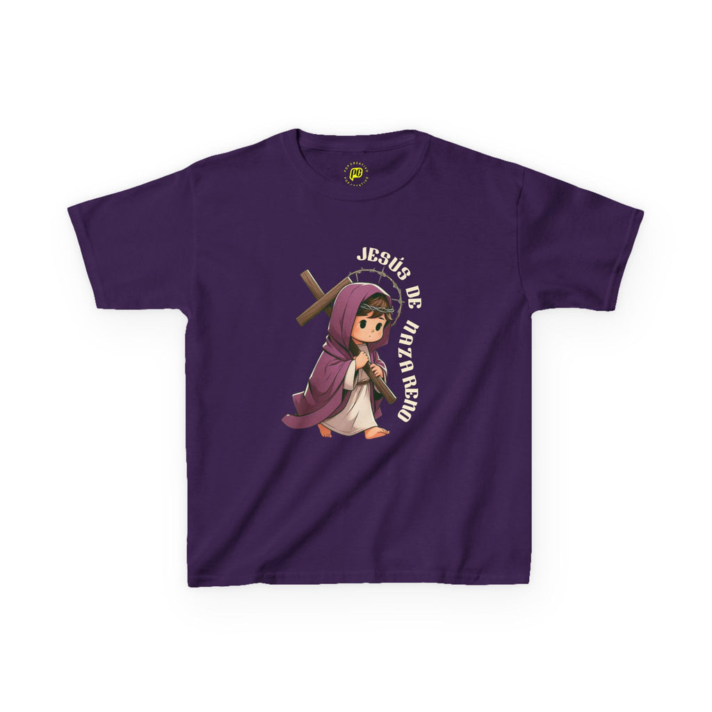 Franela Niños | Santo Cargando la Cruz | Camiseta Religiosa Infantil