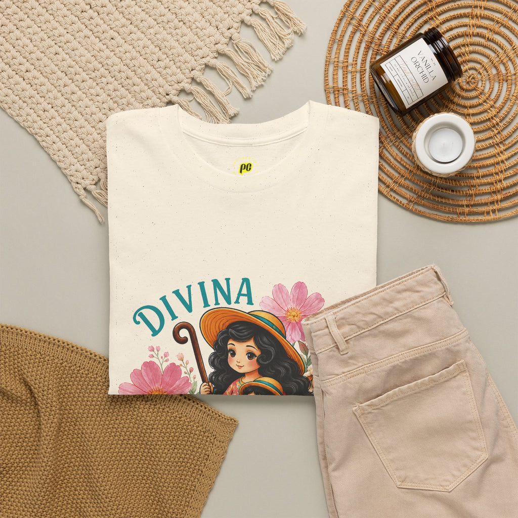 Franela Divina Pastora | Camiseta Mariana con Corderos