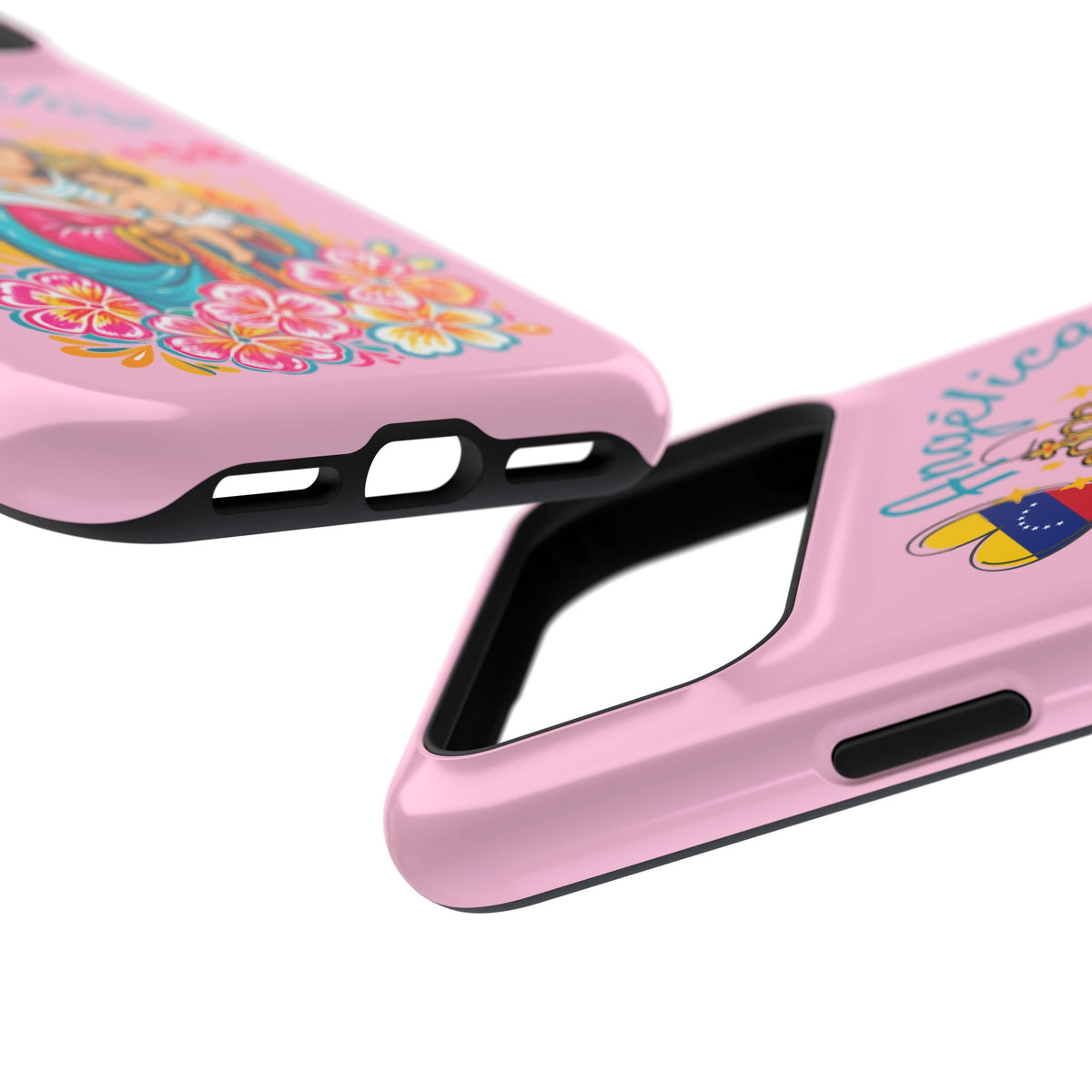 Funda Personalizada con Nombre Virgen de Chiquinquirá Phone Case