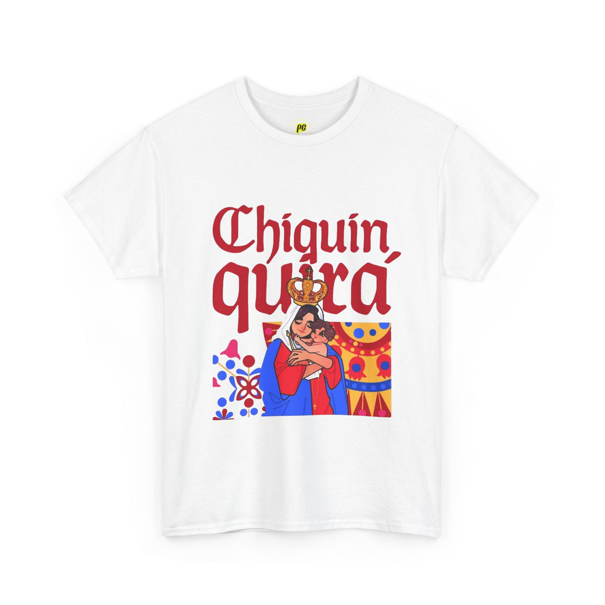 Franela Chinita Virgen de Chiquinquirá | Ilustración Madre e Hijo