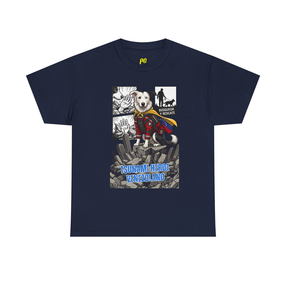 Franela Unisex Algodón Pesado | Camiseta Clásica
