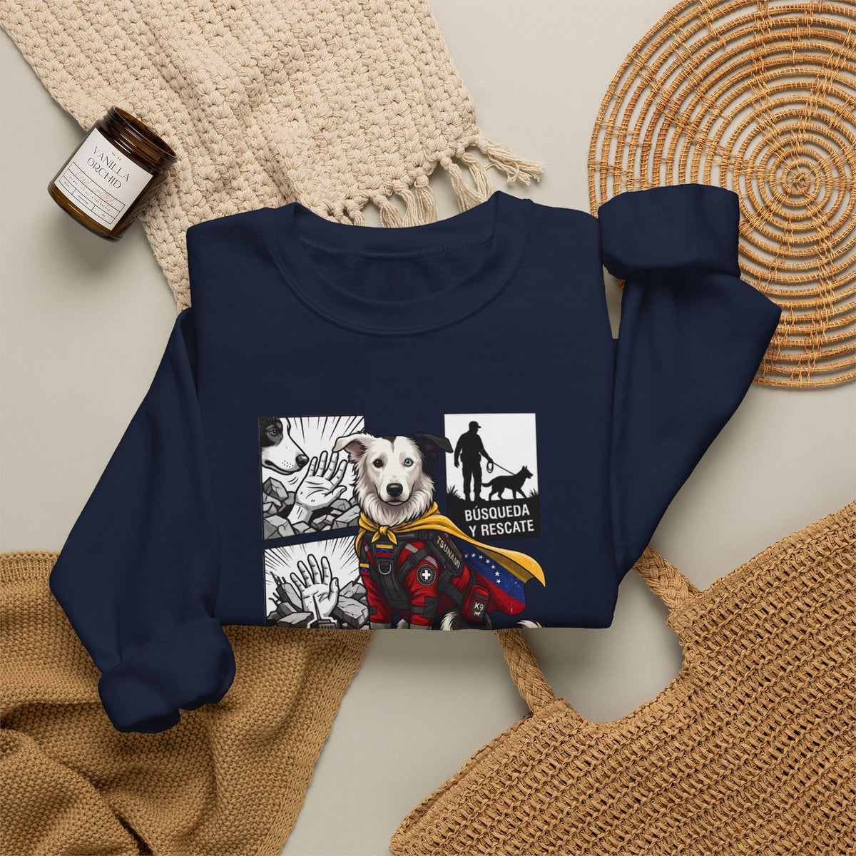Sudadera Unisex Cuello Redondo | Heavy Blend Algodón y Poliéster