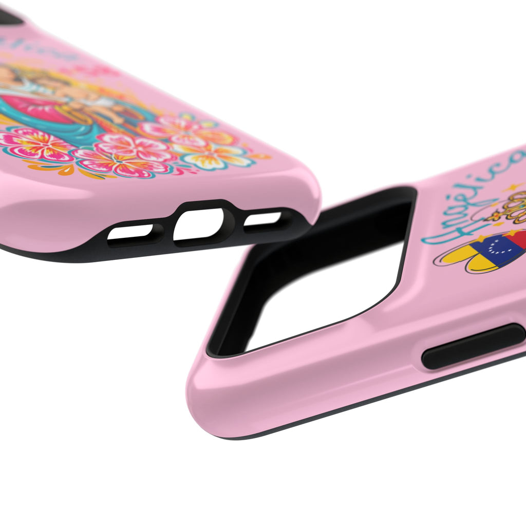Funda Personalizada con Nombre Virgen de Chiquinquirá Phone Case