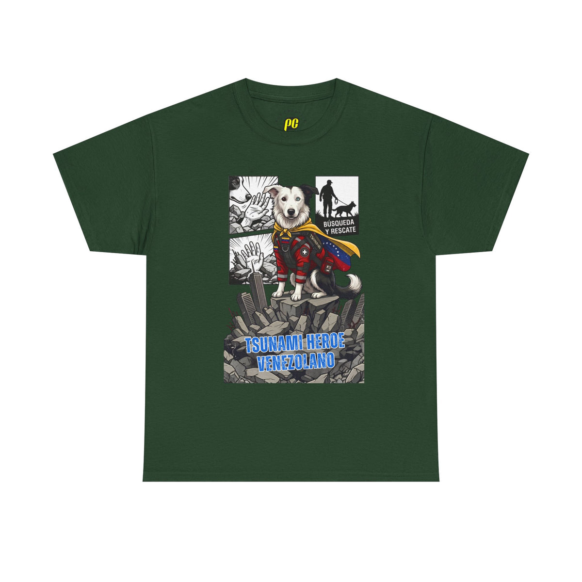 Franela Unisex Algodón Pesado | Camiseta Clásica