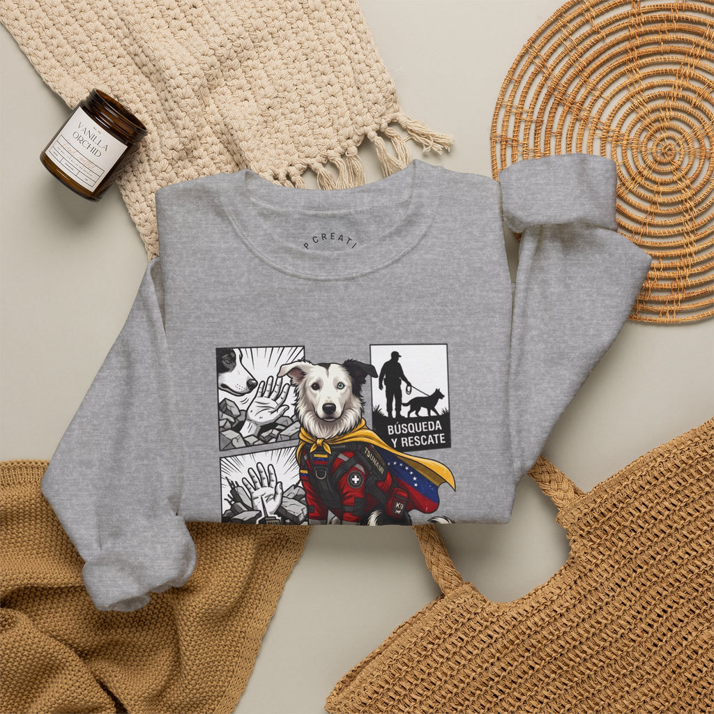Sudadera Unisex Cuello Redondo | Heavy Blend Algodón y Poliéster