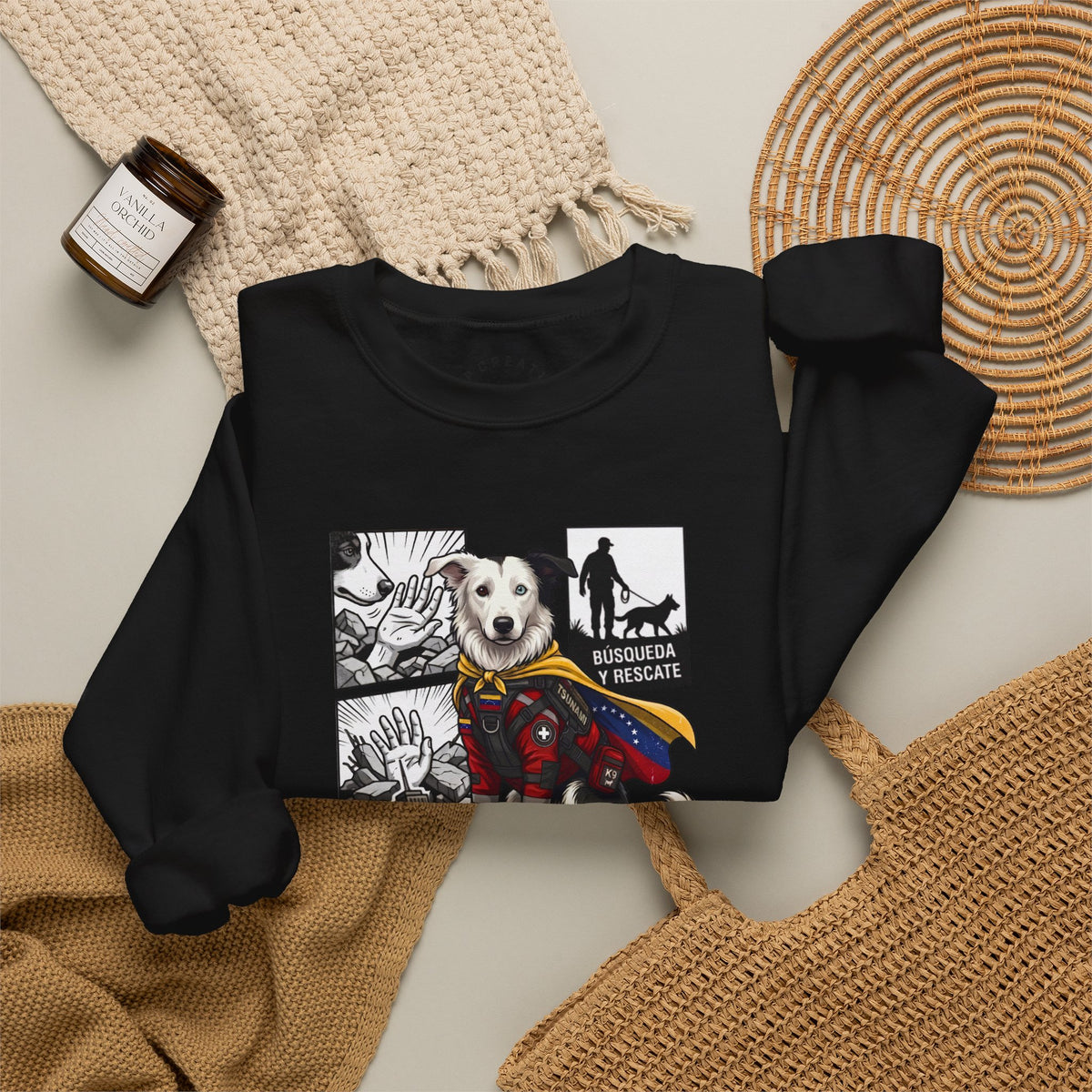 Sudadera Unisex Cuello Redondo | Heavy Blend Algodón y Poliéster
