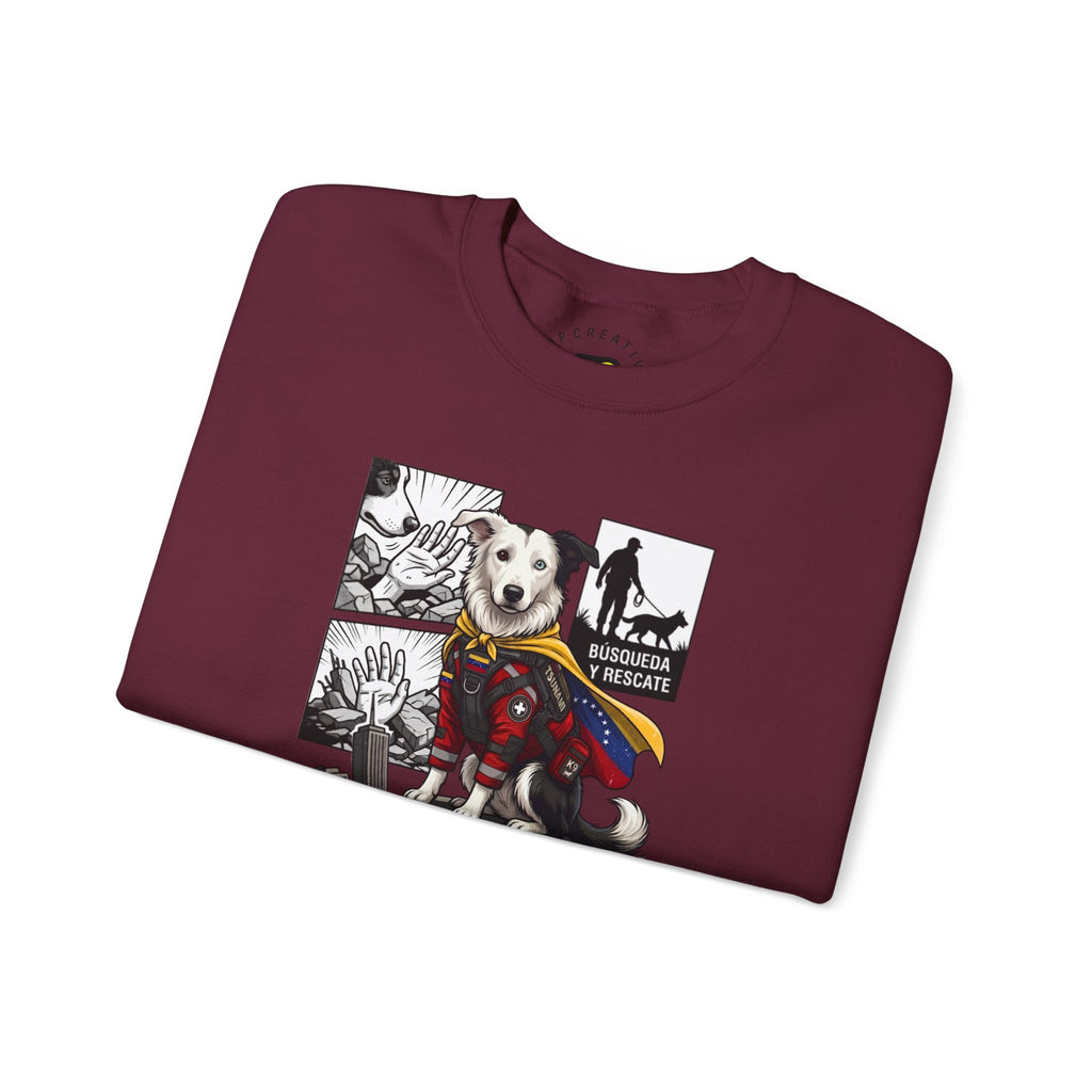 Sudadera Unisex Cuello Redondo | Heavy Blend Algodón y Poliéster