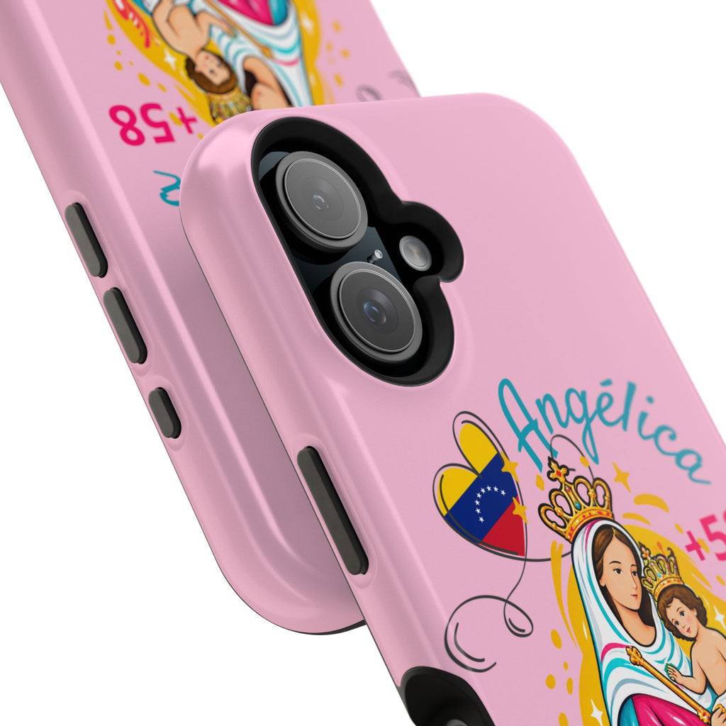 Funda Personalizada con Nombre Virgen de Chiquinquirá Phone Case