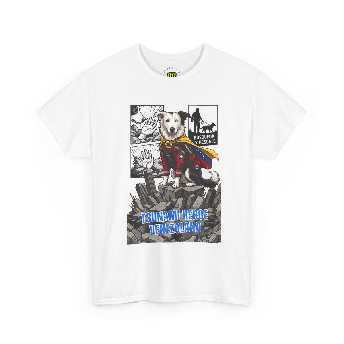 Franela Unisex Algodón Pesado | Camiseta Clásica