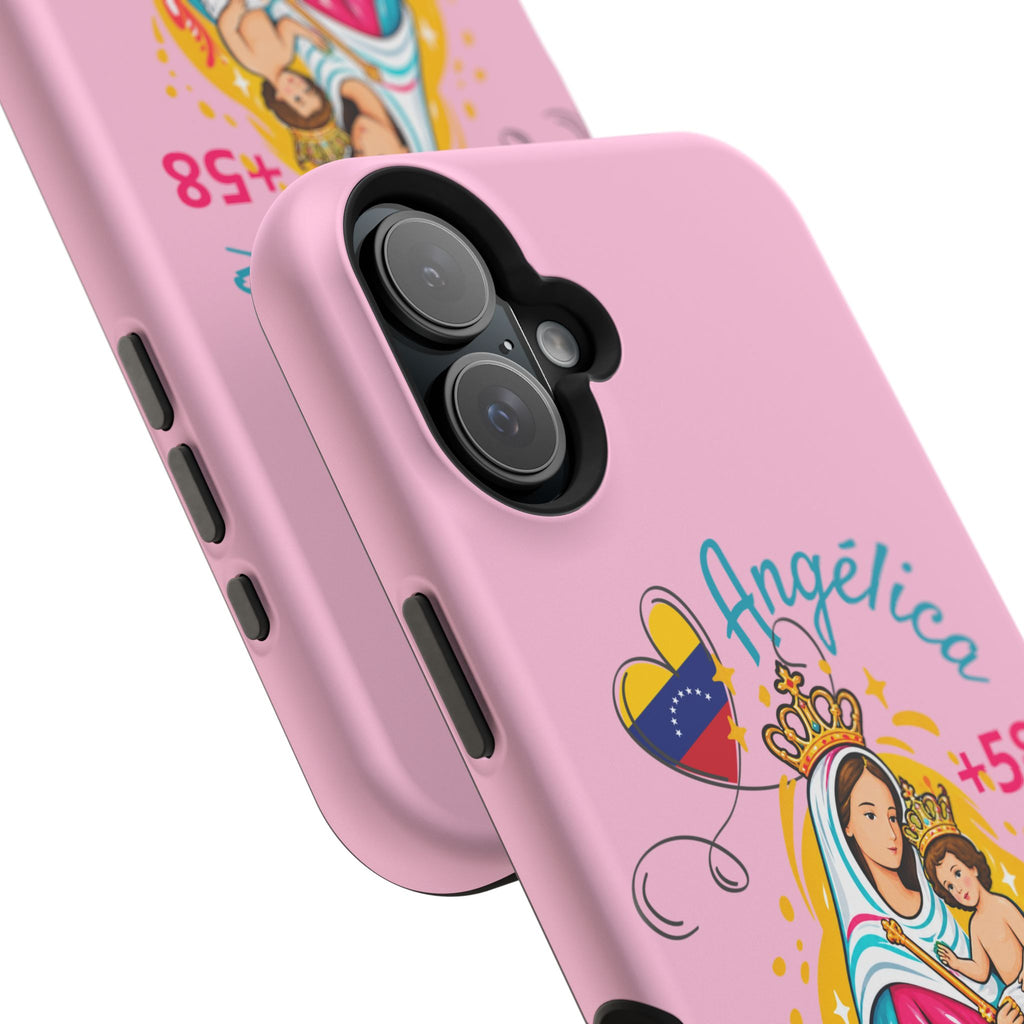 Funda Personalizada con Nombre Virgen de Chiquinquirá Phone Case