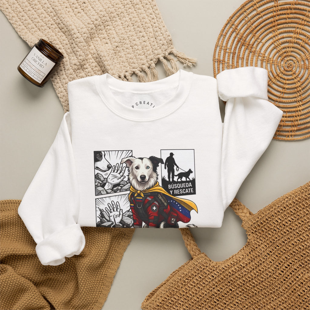 Sudadera Unisex Cuello Redondo | Heavy Blend Algodón y Poliéster