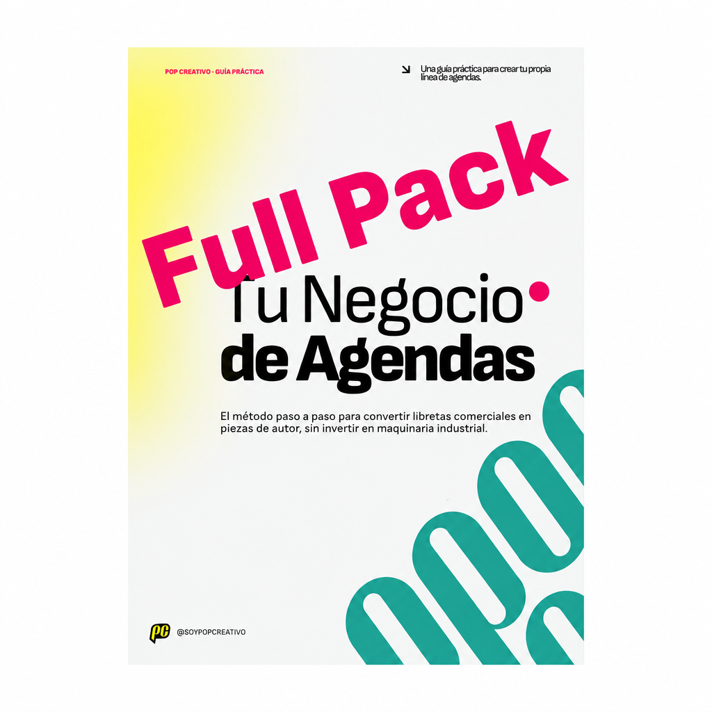 Ebook Taller de Agendas Sin Máquinas Costosas