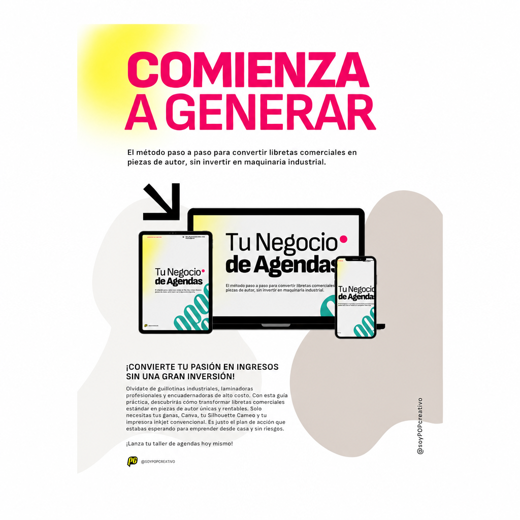 Ebook Taller de Agendas Sin Máquinas Costosas